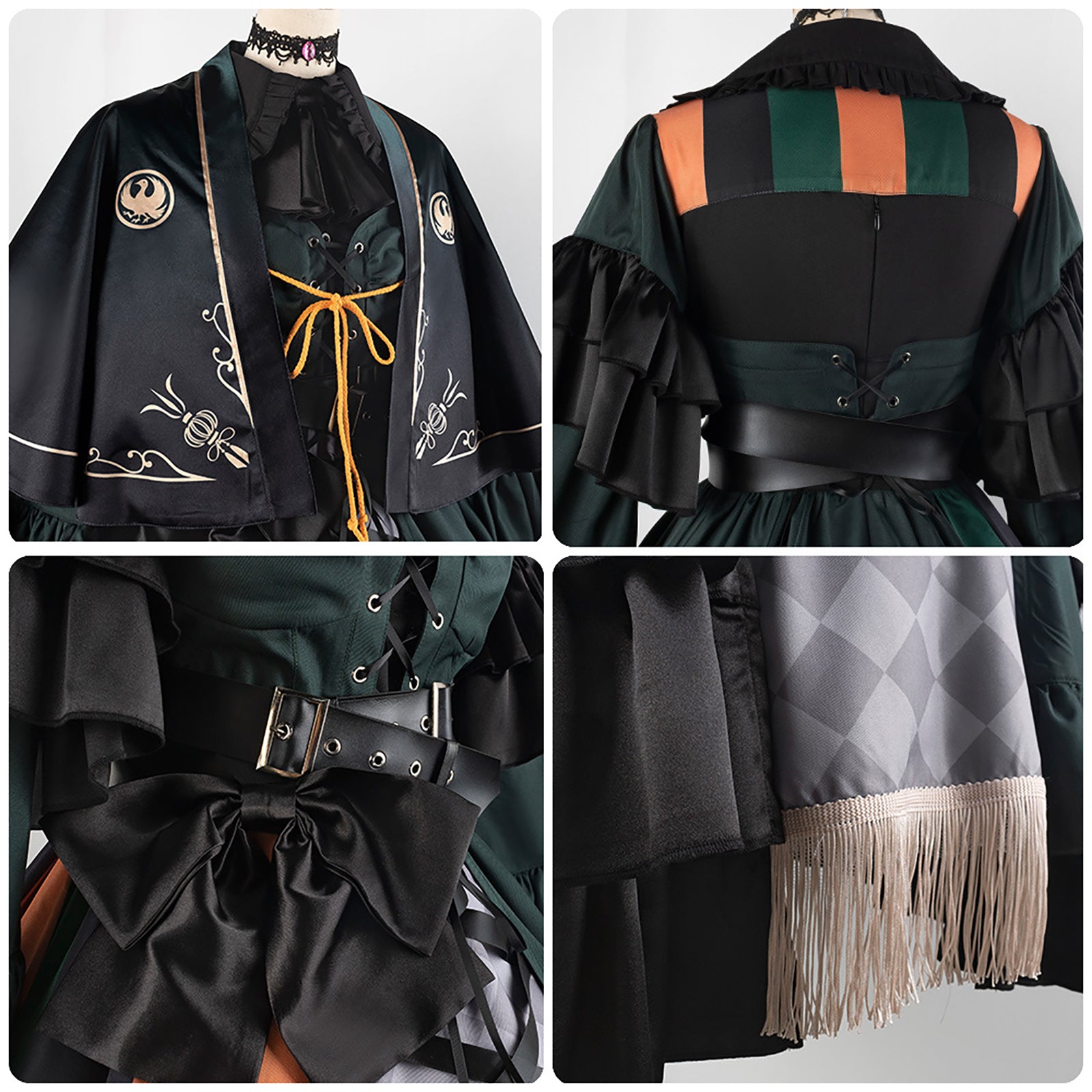 ホロライブ 儒烏風亭らでん コスプレ ハロウィン VTuber 和風