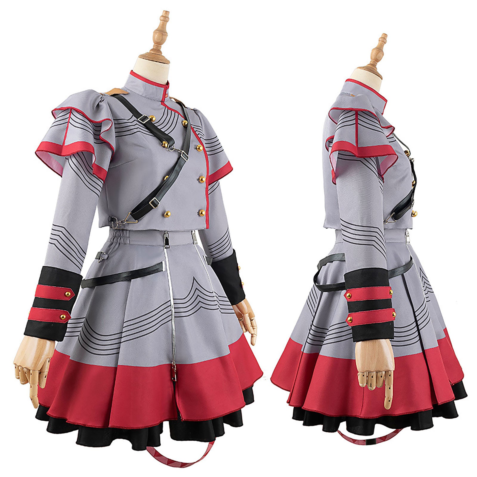 重音テト コスチューム ワンピース 制服　軍服