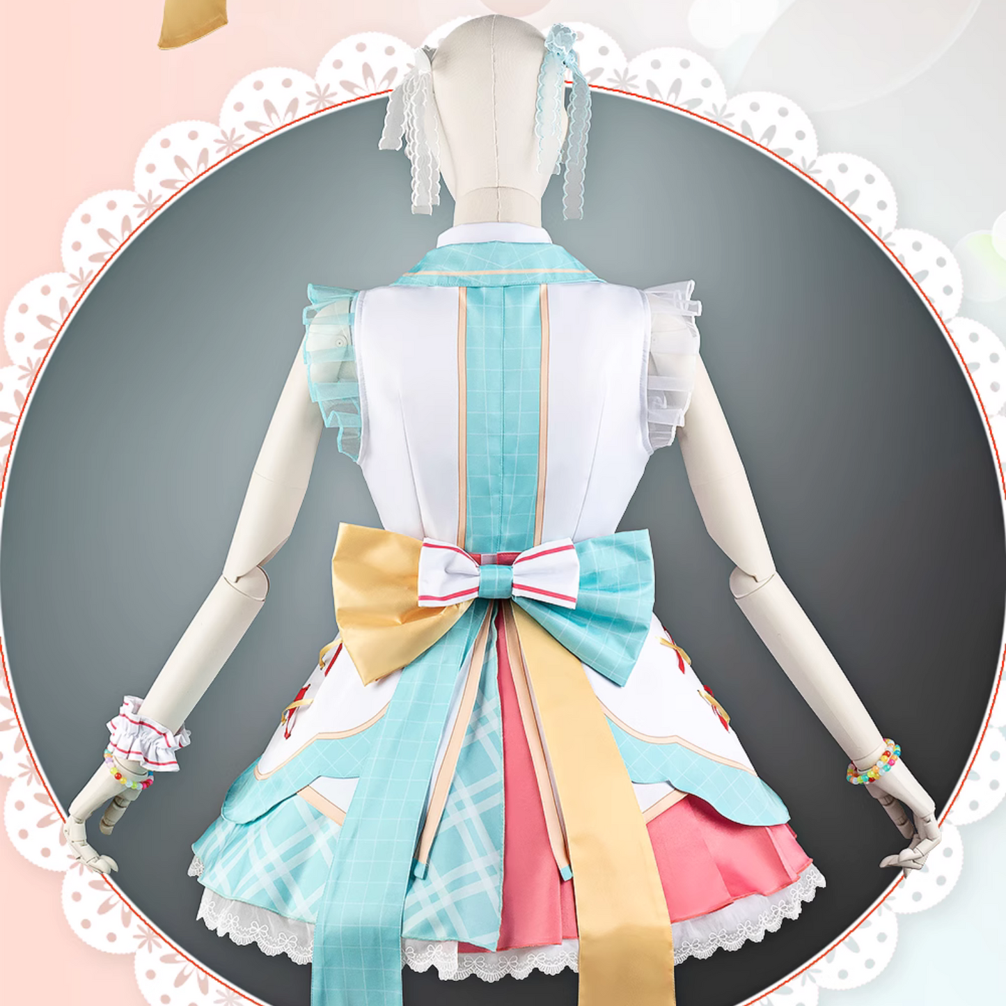 バンドリ! 戸山香澄 コスプレ ワンピース ゲーム 実行委員長のお仕事