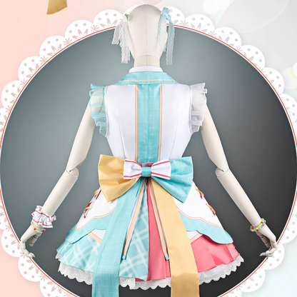 バンドリ! 戸山香澄 コスプレ ワンピース ゲーム 実行委員長のお仕事