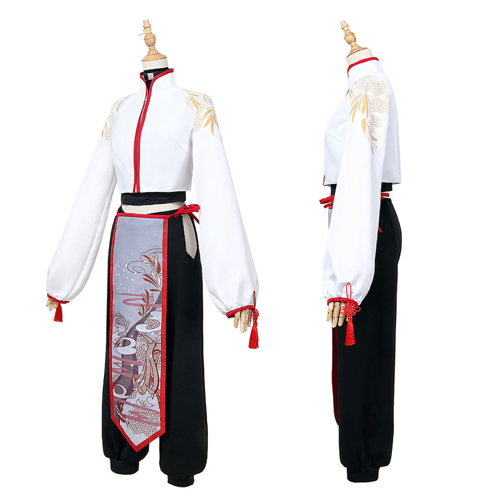 にじさんじ 緑仙 コスプレ ハロウィン VTuber 仙河緑 チャイナ服