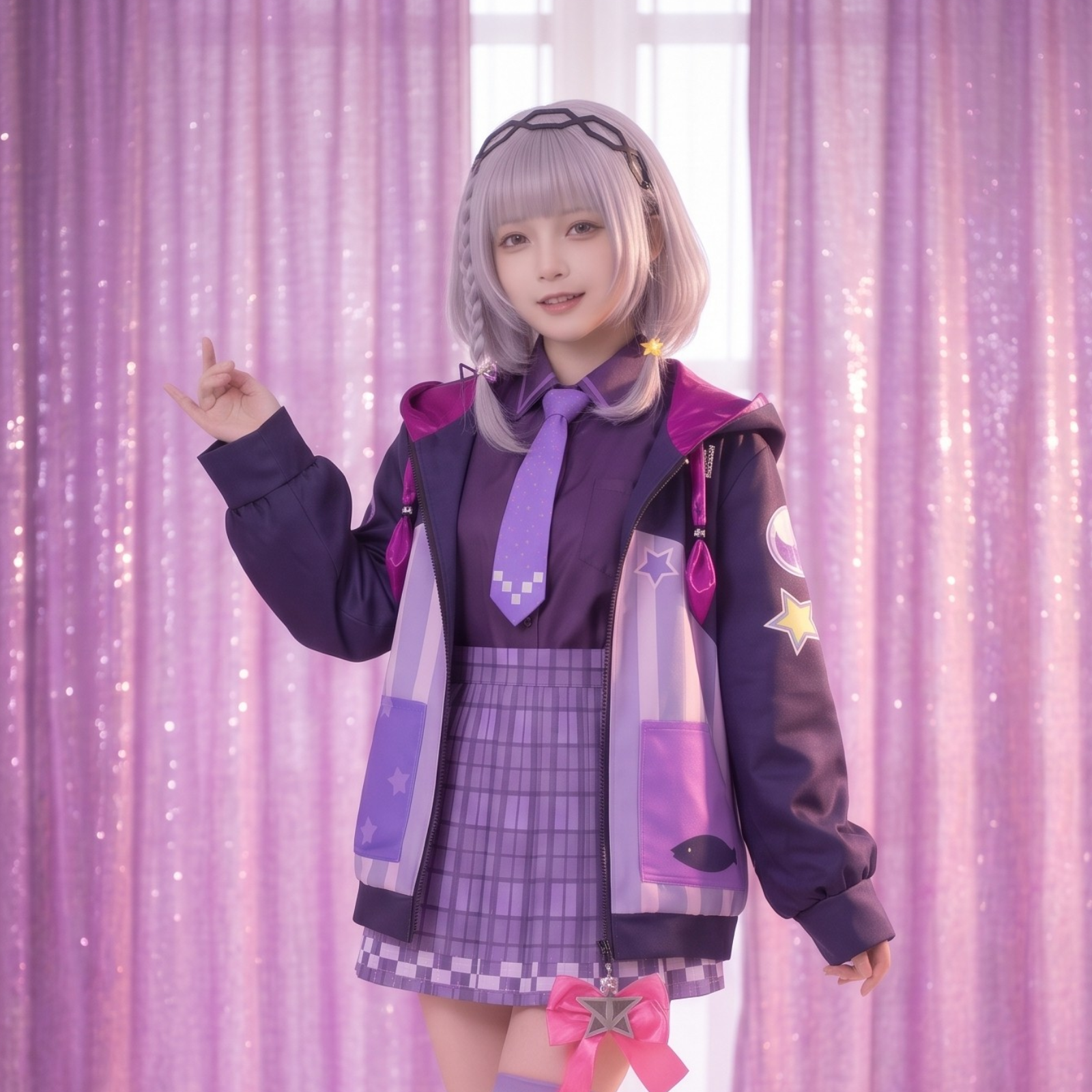 ホロライブ murasakishion コスプレ 衣装セット