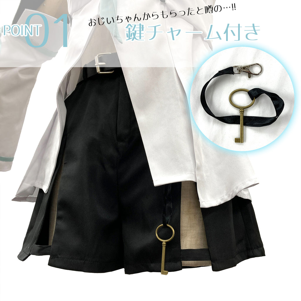 白髪ケモミミなオタク狐　白上ふぶき コスプレ