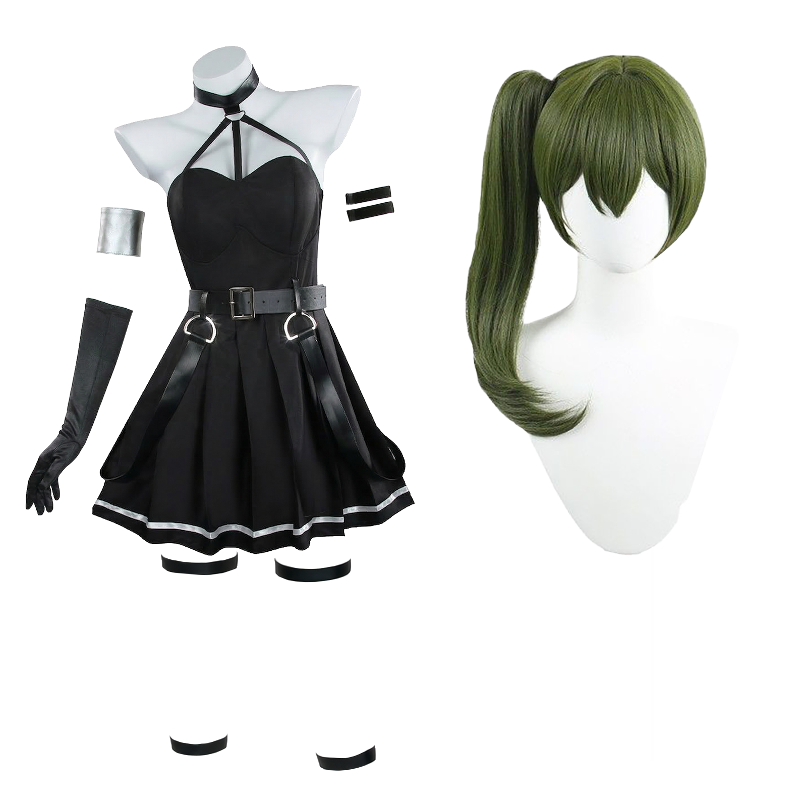 葬送のフリーレン ユーベル コスプレ衣装 ウィッグ付き