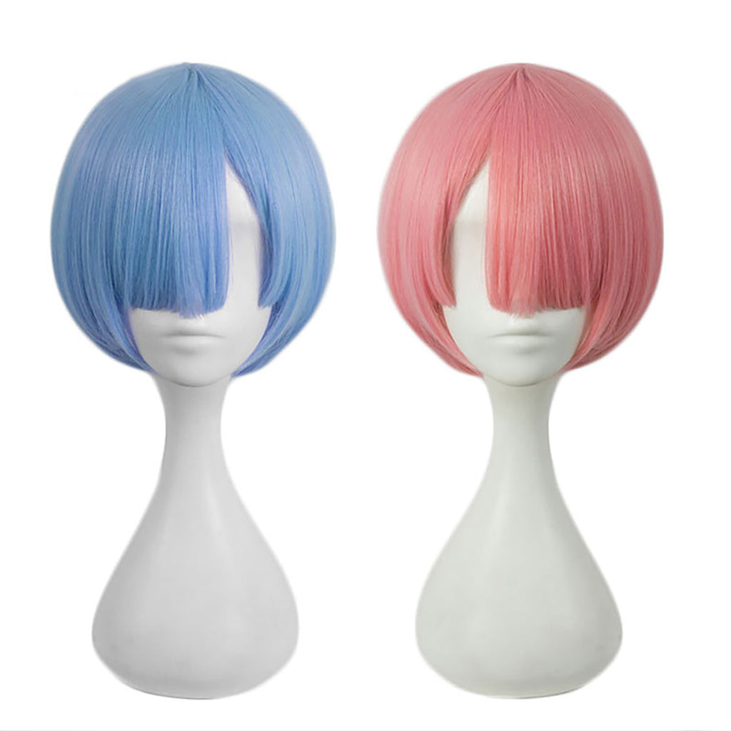 M/Lサイズ レム＆ラム衣装 ウィッグ詳細　リゼロ