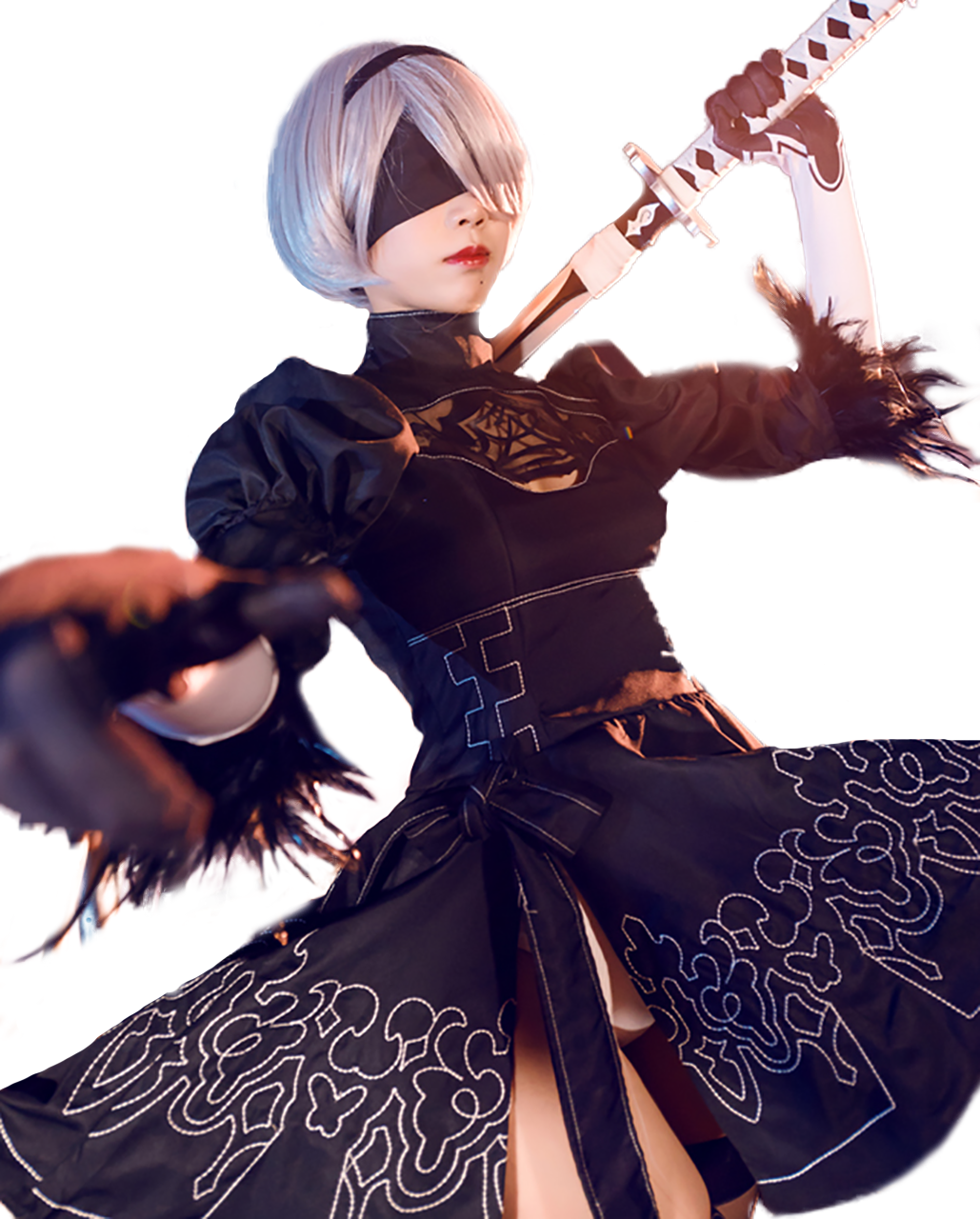 ニーア オートマタ NieR:Automata 2B ヨルハ二号B型 コスプレ 衣装