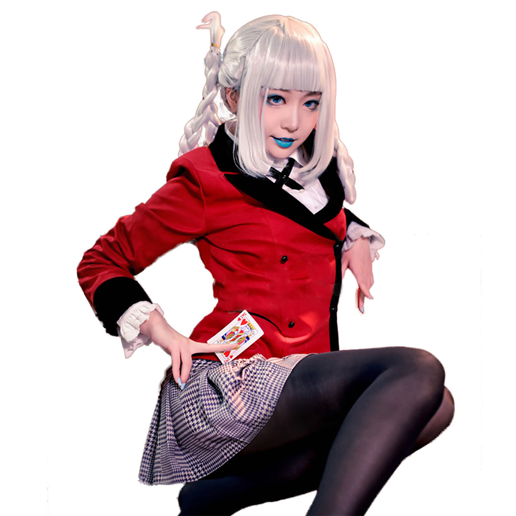 ウィッグ付き 賭ケグルイ 桃喰 綺羅莉 生徒会長 制服