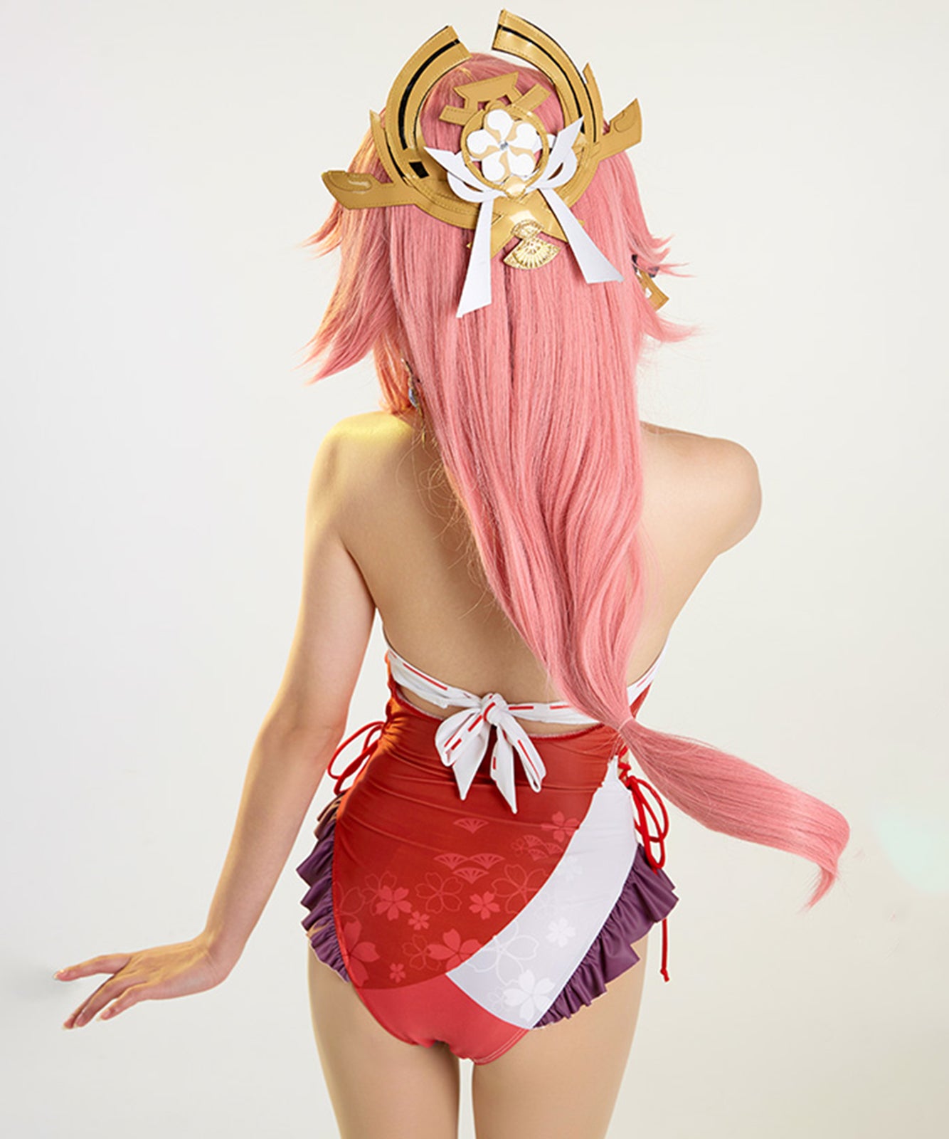 原神 八重神子 水着 コスプレ  衣装 Genshin 璃月七星 夏