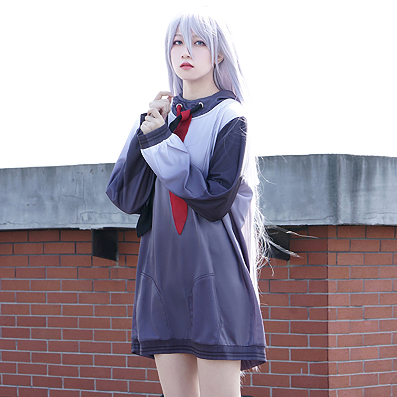 宵崎奏 プロジェクトセカイ カラフルステージ！ 奏ちゃん  コスプレ ウィッグ付き