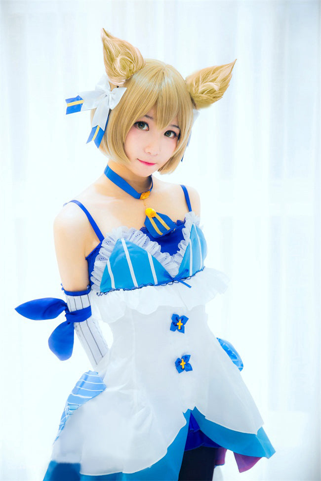 ウィッグ付き Re:ゼロから始める異世界生活 リゼロ フェリス フェリックス・アーガイル 風 コスプレ 衣装