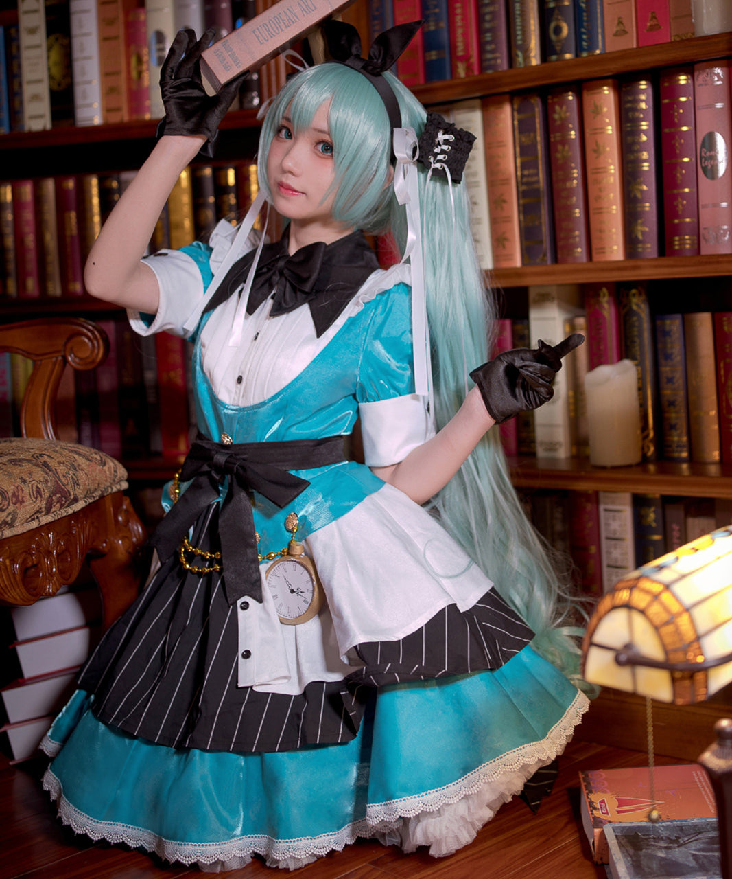 VOCALOID ボーカロイド 初音ミク アリス ワンピース コスプレ 衣装