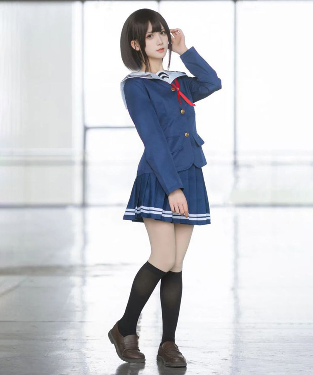冴えない彼女の育てかた 冴えカノ 加藤恵 コスプレ 制服　ウィッグ付