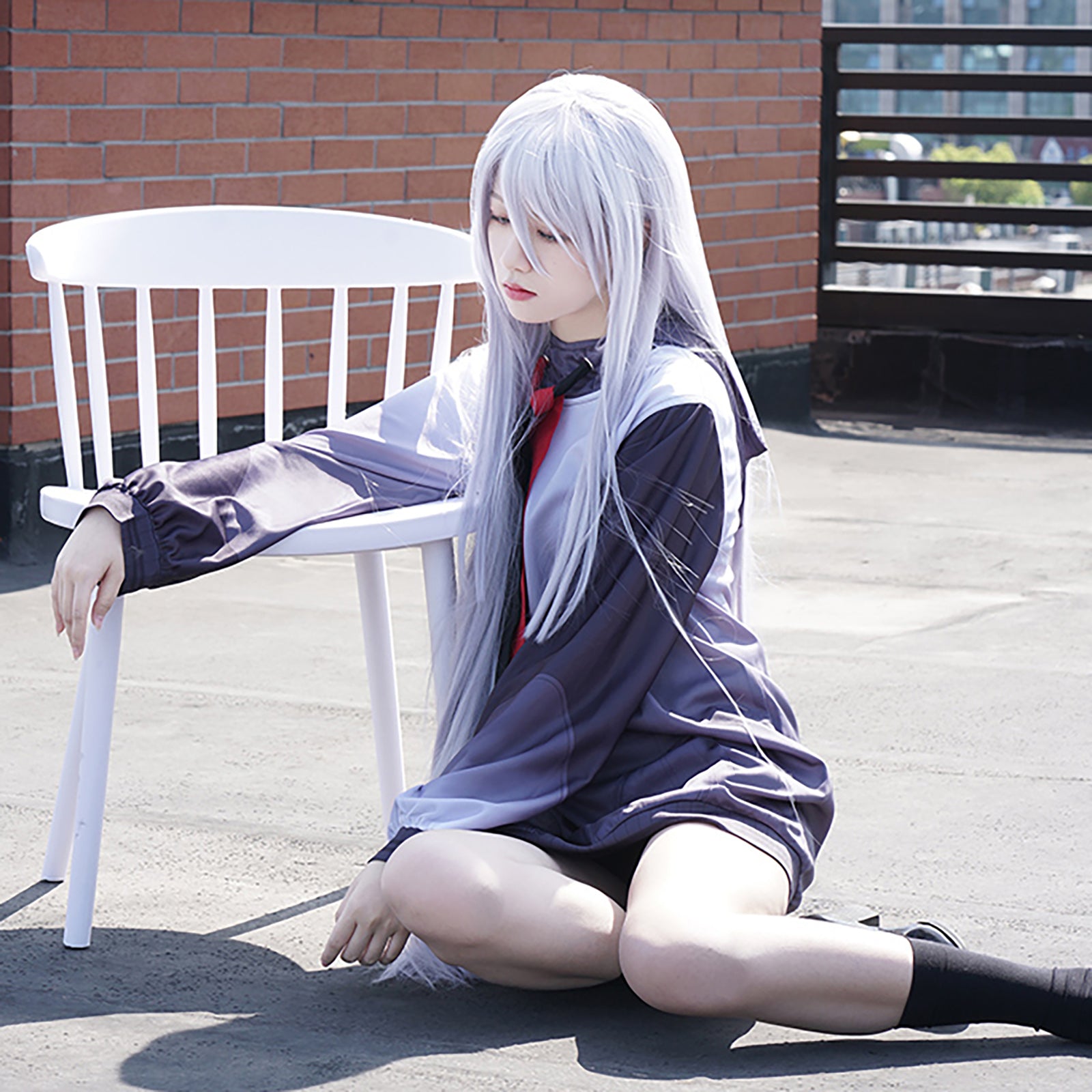 宵崎奏 プロジェクトセカイ カラフルステージ！ 奏ちゃん  コスプレ ウィッグ付き