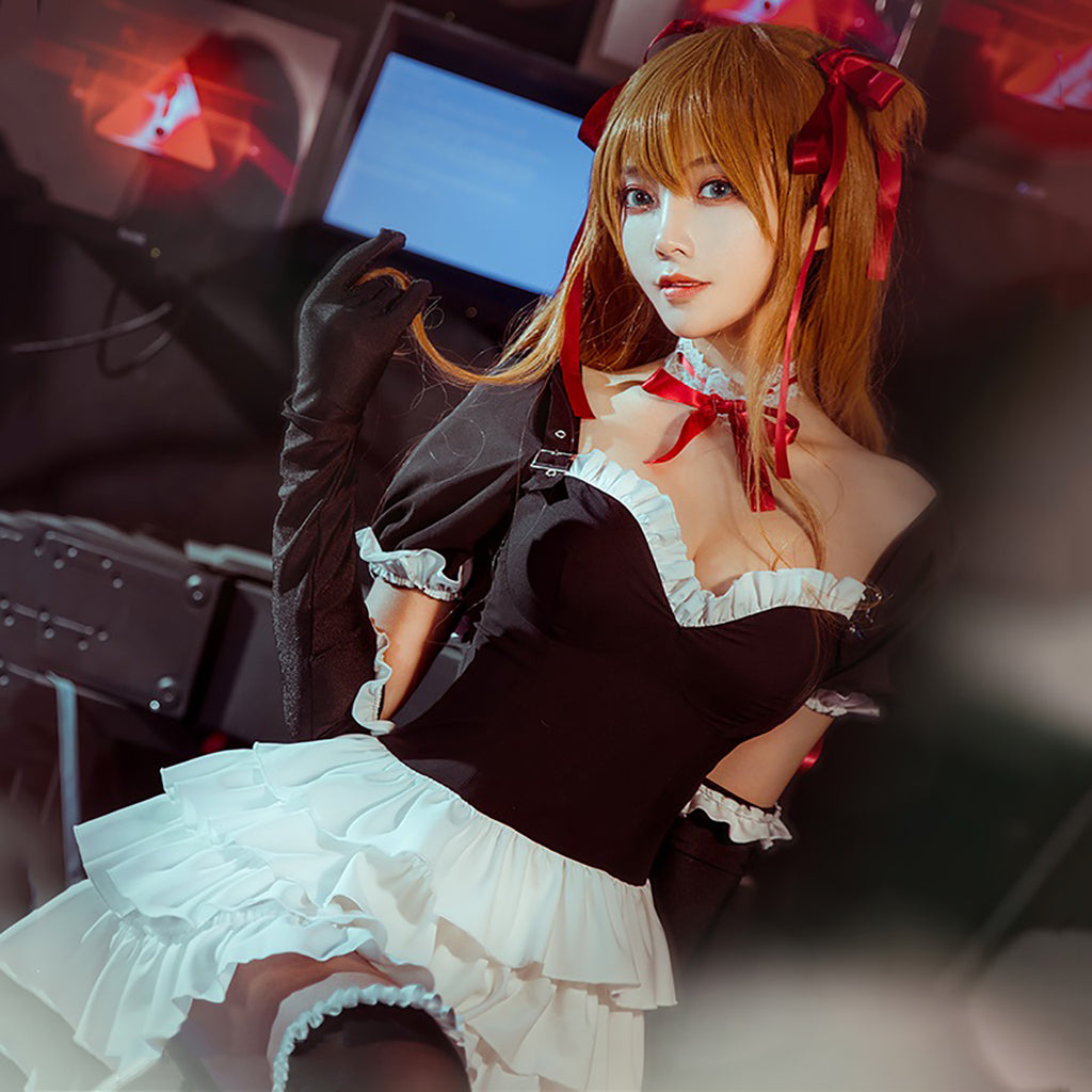 新世紀エヴァンゲリオン　惣流・アスカ・ラングレー  ワンピース コスプレ 衣装