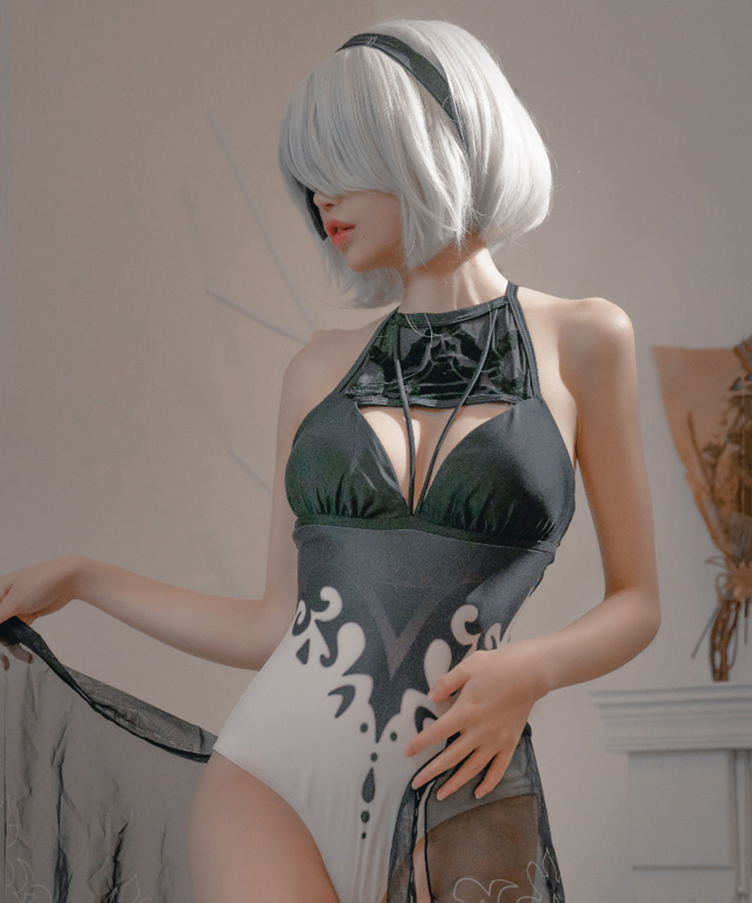 ニーア オートマタ NieR:Automata コスプレ 2B 水着 – Milky time 公式通販サイト