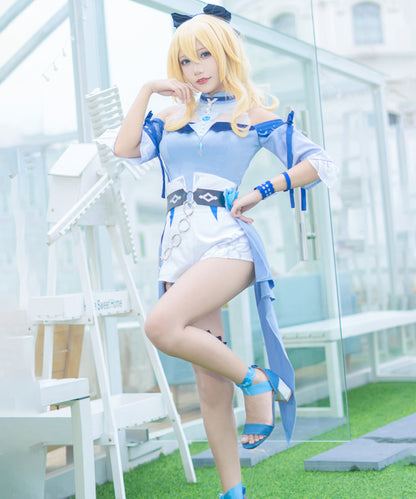 原神 ジン バーバラ コスプレ 水着 海風の夢 Geshin
