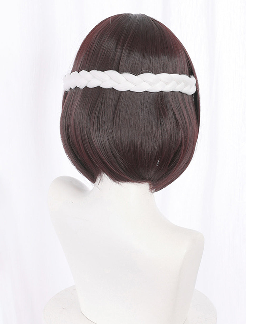 耳付き ウマ娘 ウィッグ コスプレ 競馬 ヘアアレンジ プリティーダービー (スペシャルウィーク)