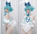 ボーカロイド 初音ミク バニーガール 白うさぎ ウィッグ付き