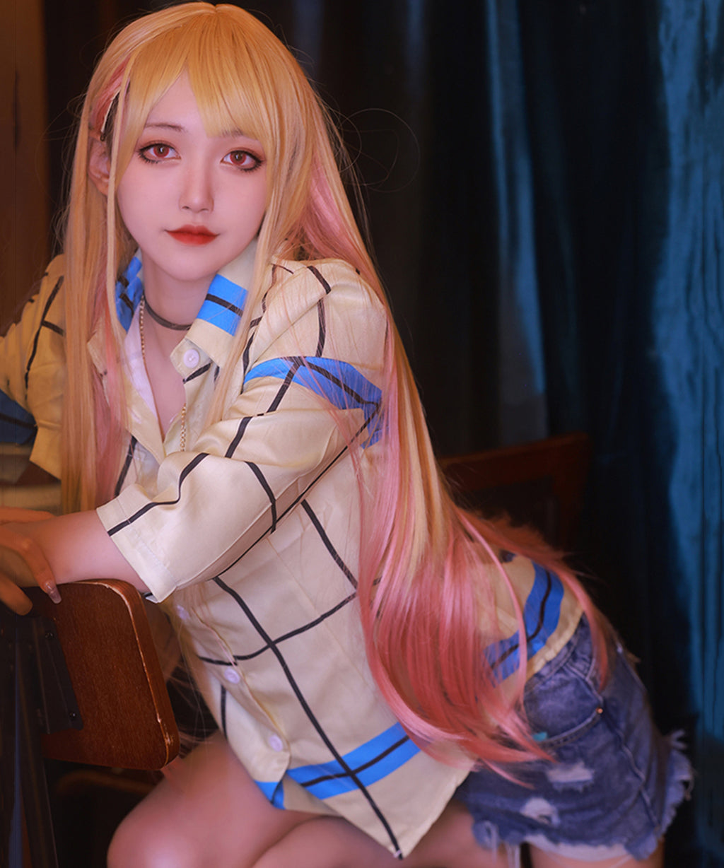 喜多川海夢　その着せ恋人形は恋をする  コスプレ 私服　 ウィッグ付き