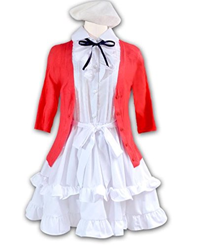 ウィッグ付き 冴えない彼女の育てかた 加藤恵 白 ワンピース 7点セット