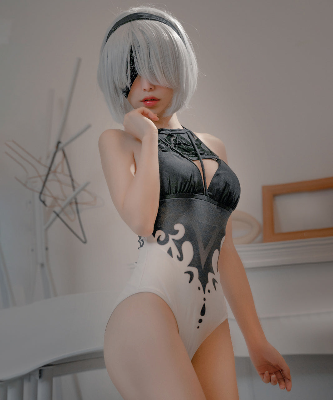 ニーア オートマタ NieR:Automata コスプレ 2B 水着 – Milky time 公式通販サイト