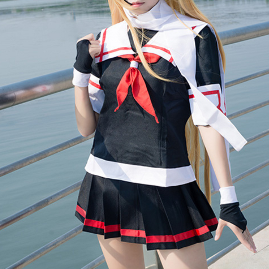 ウィッグ付き 艦隊これくしょん 艦これ 夕立 夕立改二 コスプレ