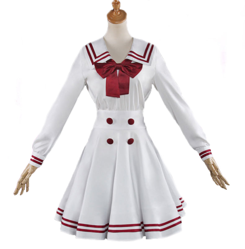 ウィッグ付き Fate/Grand Order FGO 概念礼装 ゴルゴン三姉妹 ステンノ 風 白い服の水兵さん