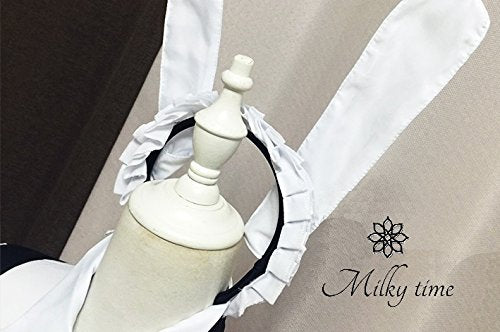 ご注文はうさぎですか? ごちうさ 風 うさ耳 カチューシャ付き メイド服 コスプレ 衣装