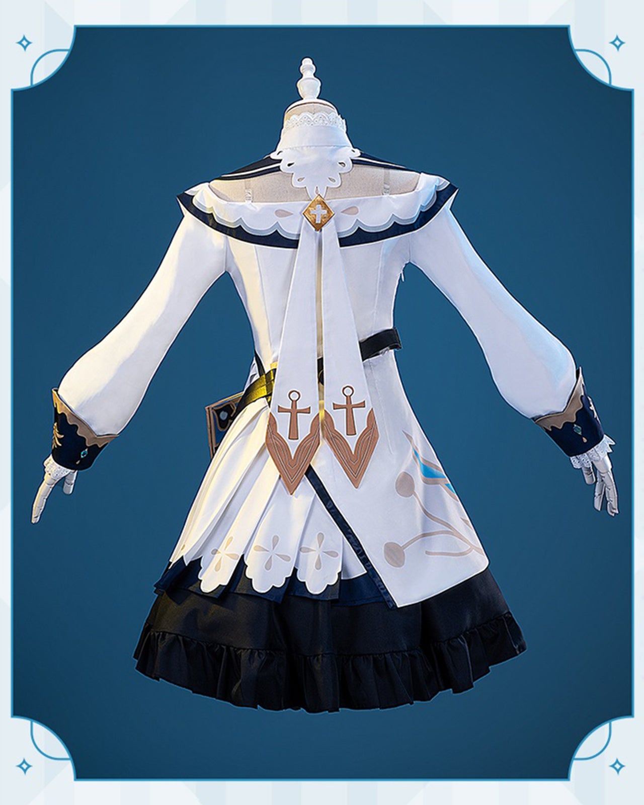 原神 バーバラ コスプレ衣装 背面