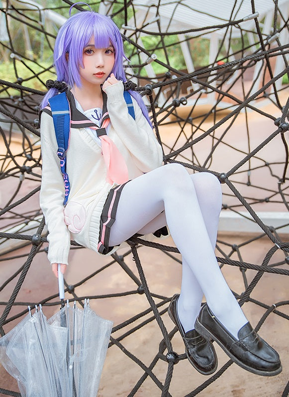 ウィッグ付き アズールレーン セーラー服 憧れの遊園地 制服 コスプレ 