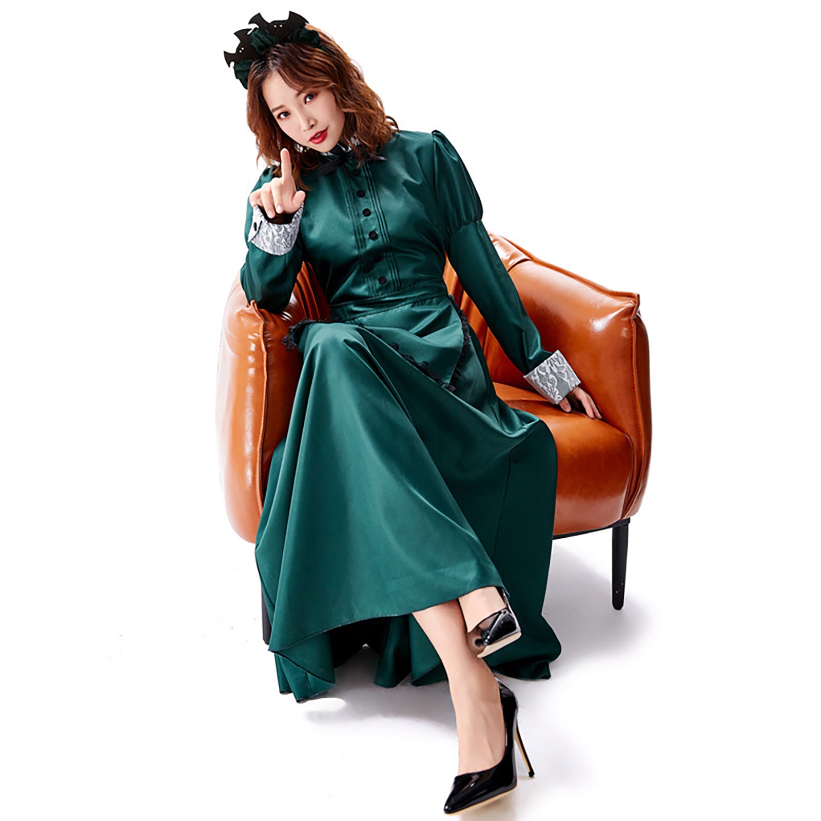 洋館メイド コスプレ ハロウィン 衣装 レディース 大人用