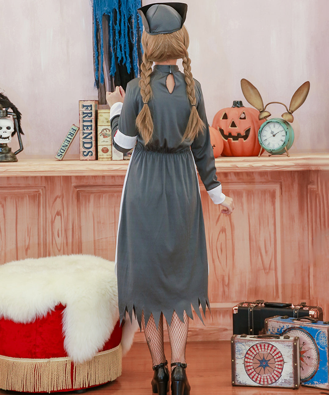 ゾンビ ナース ワンピース コスチューム ハロウィン