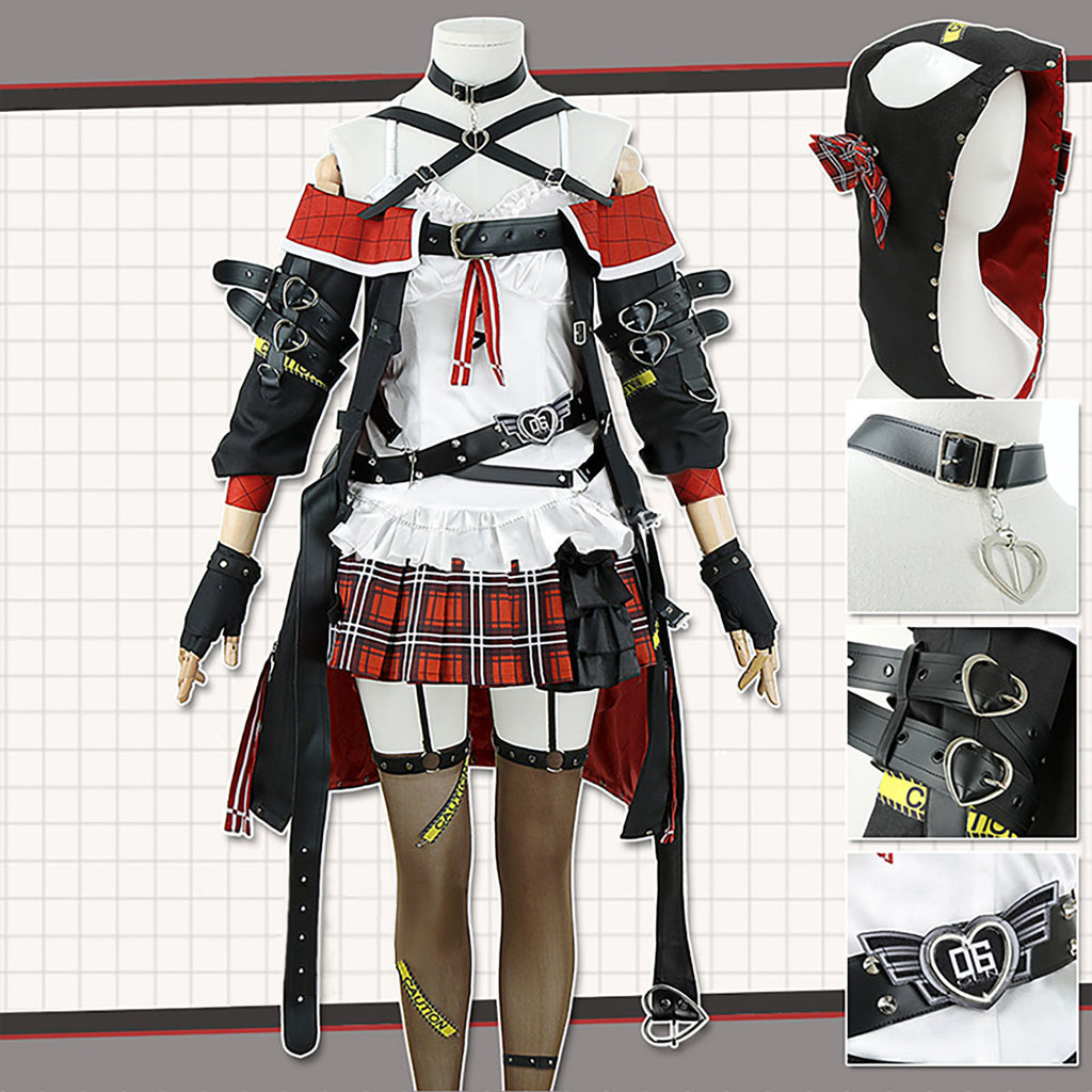 ホロライブ 沙花叉クロヱ コスプレ バーチャル hololive VTuber 衣装　コスプレ　コスチューム