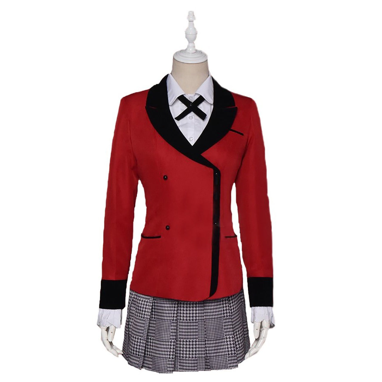 ウィッグ付き 賭ケグルイ 桃喰 綺羅莉 生徒会長 制服