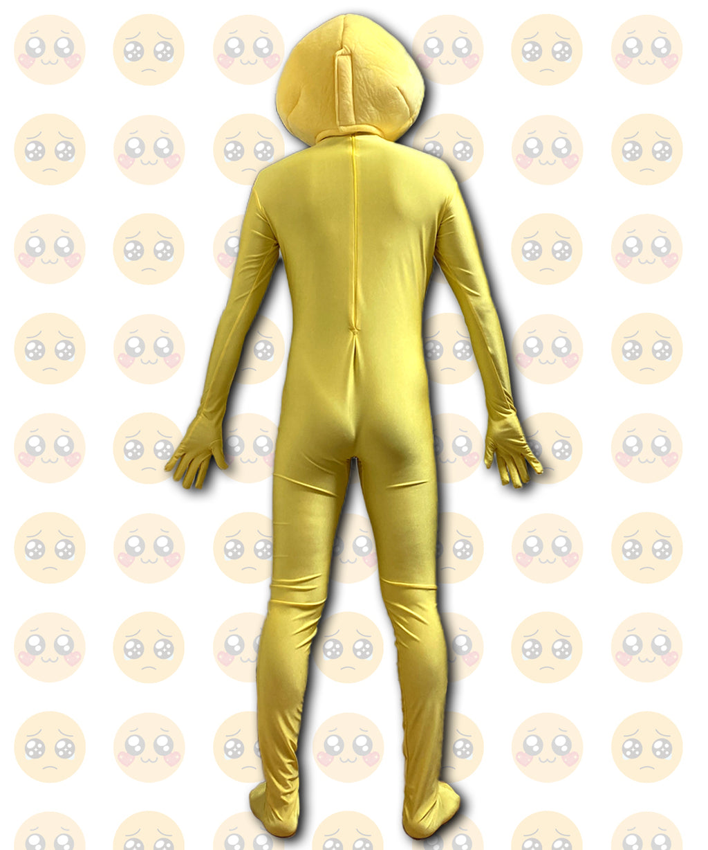 ハロウィン ぴえん コスプレ　PIEN　ゲーム　コスチューム  仮装 全身タイツ 被り物 おもしろグッズ　