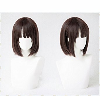 ウィッグ付き 冴えない彼女の育てかた 加藤恵 白 ワンピース 7点セット