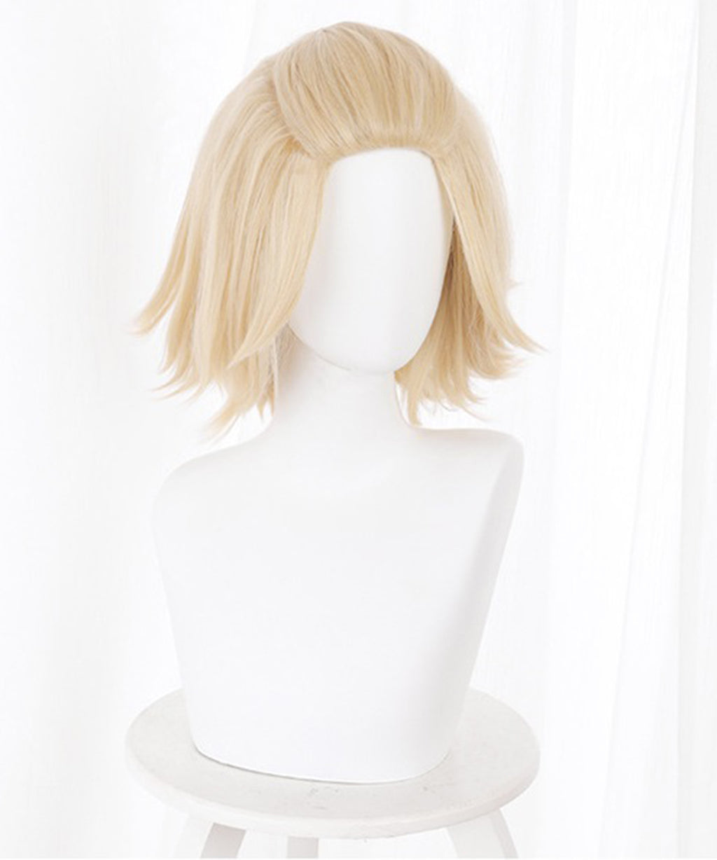 マイキー コスプレ ウィッグ ディテール 異世界風スタイル