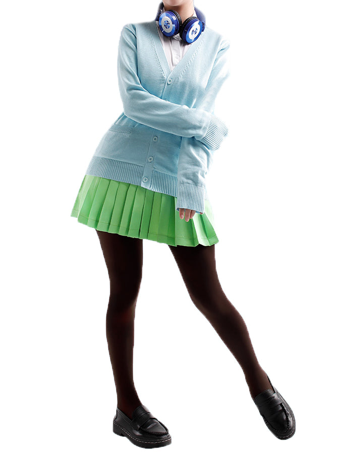 五等分の花嫁 中野三玖 風  制服 ごと嫁 コスチューム 衣装 ウィッグ付き