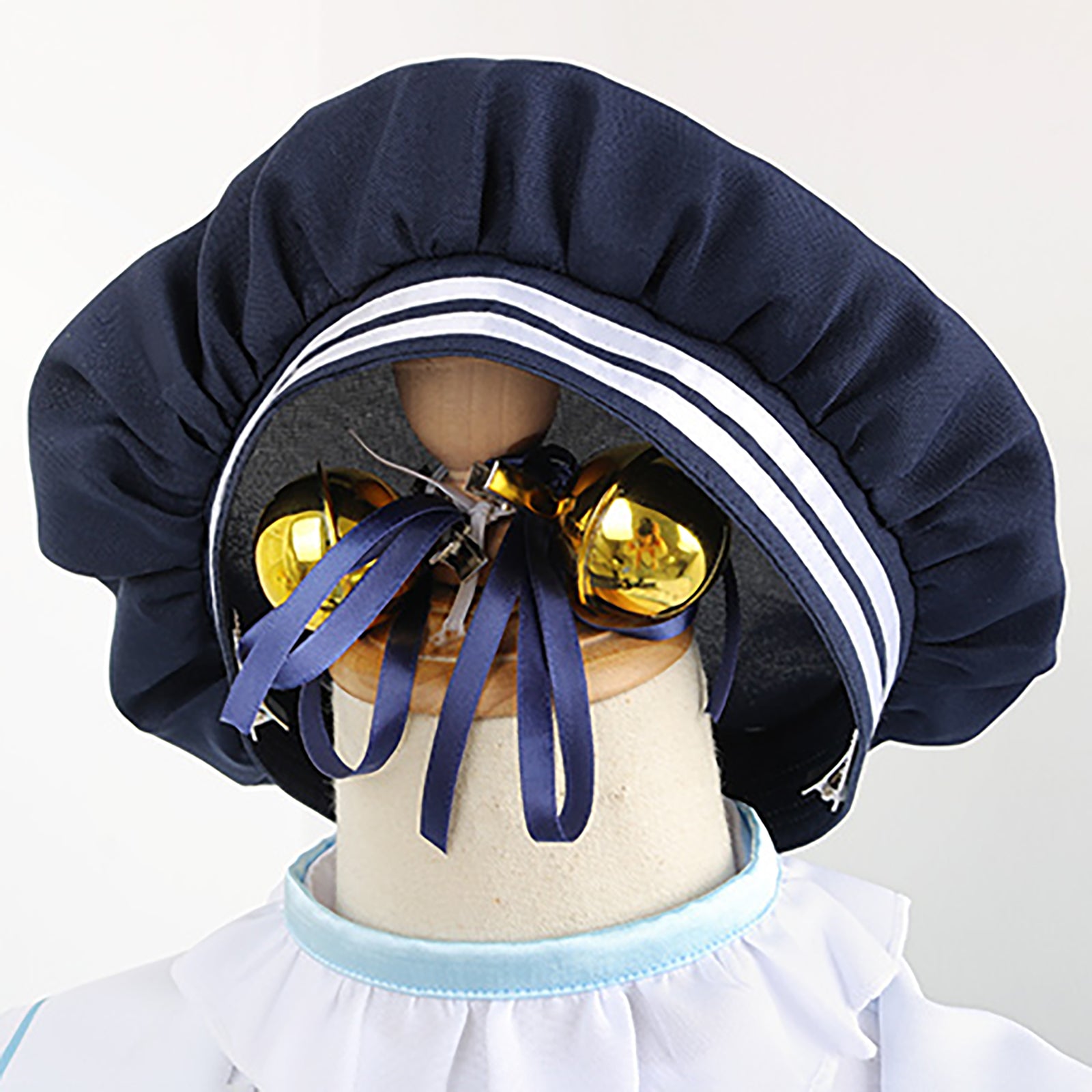 天宮こころ コスプレ ベレー帽 ディテール 水色 レディース