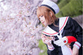 木之本桜 コスプレ衣装 ウィッグ付き5点セット カードキャプターさくら 友枝小学校 制服