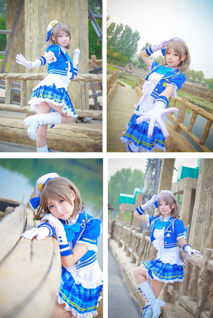 ラブライブ Aqours サンシャイン コスプレ 衣装 lovelive sunshine 桜 ...