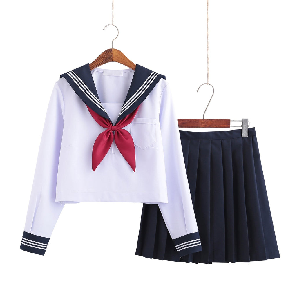 セーラー服 学生服 制服 学生 リボン コスプレ 女子高生 JK 長袖